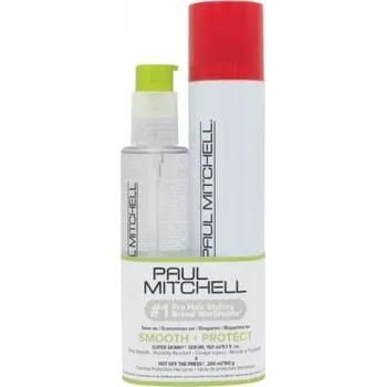 Kosmetická sada Paul Mitchell Styling Smooth Protect Set - Sérum 150 ml + tepelná ochrana 200 ml Dárková sada