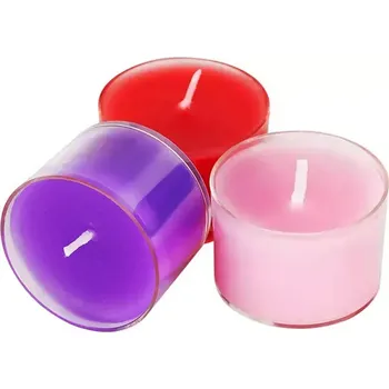 Svíčka Svíčky v kalíšku k BDSM se sníženou teplotou