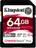 Kingston Canvas React Plus SDXC 128 GB UHS-II U3 V90, 64 GB