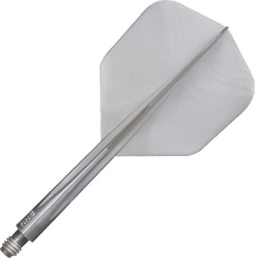 Condor Letky AXE Metallic small long pearls Silver CN459 (Japonské letky s násadkami S 21 mm)
