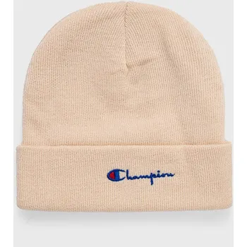 Čepice Čepice Champion béžová barva, z tenké pleteniny, 805449-EM004, ONE SIZE, 12X