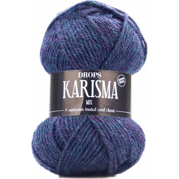 Příze Drops Karisma Mix 75 petroltřešňová