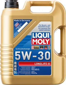 Motorový olej Liqui Moly Longlife III 5W-30 20822 5 l