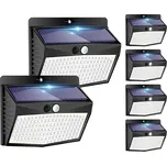 SOLAR SS136 Solární nástěnné světlo s PIR čidlem set 6 kusů (Solární LED světlo s PIR čidlem pohybu)