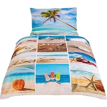 Povlečení Povlečení Komfort micro 3D HOLIDAY 140x200 cm a 70x90 cm