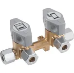 Plynový dvojventil GOK průměr trubky 8 mm