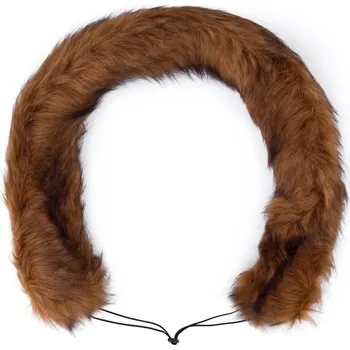 HappyBee Kožešinový límec na kočárek, Amber