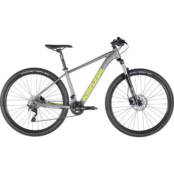 Horské kolo Kenzel Q KJU 100 Horské kolo 29" 2025 stříbrno-žluté (rám 21")