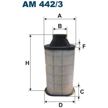 Vzduchový filtr Vzduchový filtr FILTRON AM 442/3
