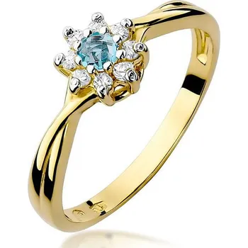 Hodinky Prsten Bonore - Zlato 585 - Topaz 0-15 Ct 101670
