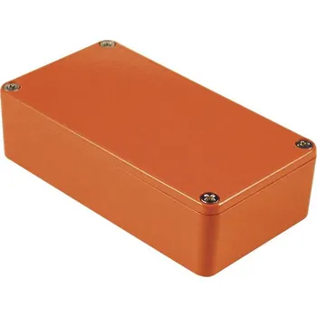 Rozvaděč Hammond Electronics 1590BBRD univerzální pouzdro 118.5 x 93.5 x 34 hliník červená 1 ks