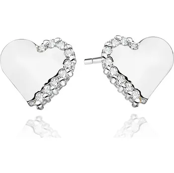 Hodinky Náušnice Bonore - Bílé Zlato 585 - Diamant 128806