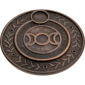 Vonná tyčinka Stojánek na vonné tyčinky - kov Slunce a Měsíc