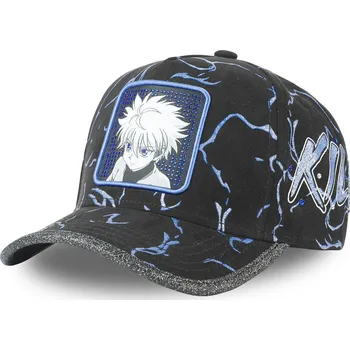 Kšiltovka Kšiltovka CAPSLAB CASQUETTE ADULTE CAPSLAB HUNTER X HUNETER CL/HXH/TAG/1/KIR1 – Černá