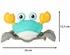 Hračka pro nejmenší Interaktivní krab se zvukem