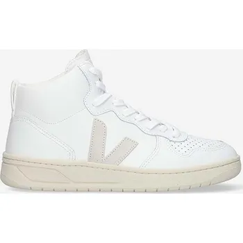 Pánská obuv Kožené tenisky Veja V-15 Leather, 38, bílá, 00X