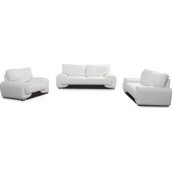 Sedací souprava Sedací souprava omega Lux 3+2+1, bílá