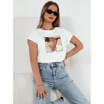 Dámské oblečení Dámské tričko FALCI bílé