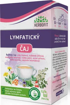Čaj HERBOFIT Lymfatický čaj 20x 1,5 g