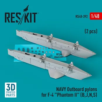 Plastikový model 1/48 NAVY Outboard pylons F-4 'Phantom II' B,J,N,S
