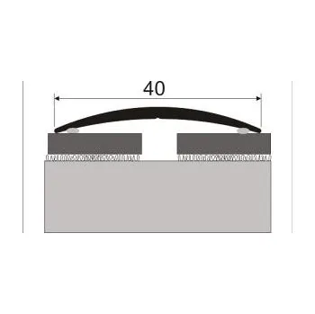 přechodová lišta Přechodová lišta samolepicí 40mm dekor dřevo 93 cm, EFFECTOR Buk světlý 28