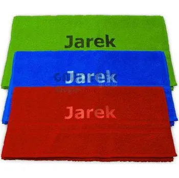 Ručník Froté ručník se jménem 50x100cm vz.3 žlutá