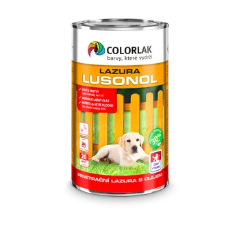 Lak na dřevo Lusonol S1023-0000 bezbarvý 8l