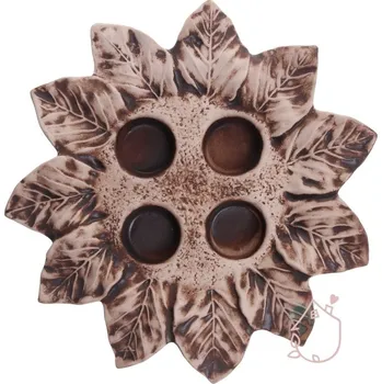 Svícen Svícen na čtyři svíčky hnědá