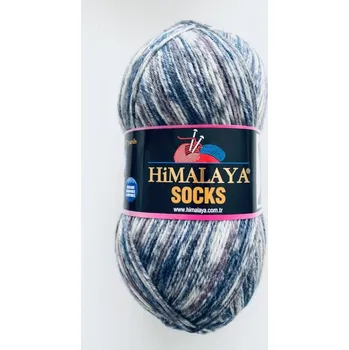 Himalaya Socks 170-01 hnědošedá