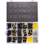 Hermetické kabelové konektory, sada 424 ks, Kraft&Dele KD10494