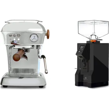 Kávovar Ascaso Dream PID, leštěný hliník + Eureka Mignon Perfetto, BL…