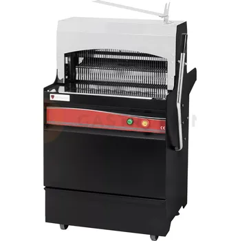 Barová židle Kráječ pečiva volně stojící, černý, tloušťka krajíce: 11 mm, 500 ks/h, 650x720x1100 mm | RESTO QUALITY, ED11 BLACK