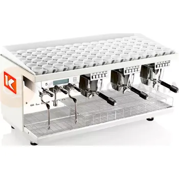 Vybavení pro přežití Pákový kávovar 2 skupinový, bílý, 16 l, 1030x500x540&nbsp;mm | ELEKTRA, KUP3W