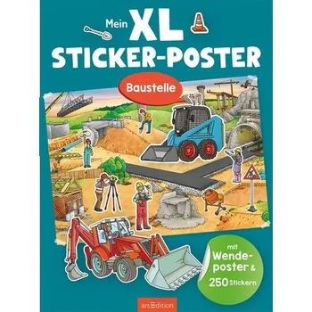 První čtění Mein XL Sticker-Poster Baustelle - Coenen, Sebastian