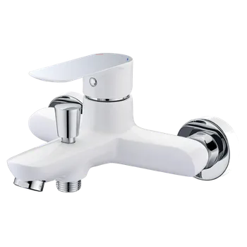 BELAGGIO RIO 4144 Vanová vodovodní baterie, BÍLÁ/CHROM, rozteč 150mm RI4144