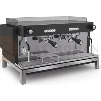 Vybavení pro přežití Kávovar 2-pákový, černý, 11,5 l, 3,35 kW, 770x575x465 mm | CREM, Entry Version EX3 2GR B