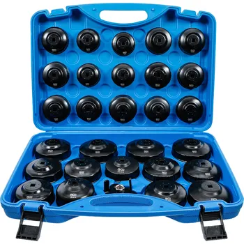 Sada nářadí BGS 1039, Sada klíčů na olejové filtry | 30dílná