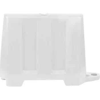 parkovací zábrana Mobilní plastová zábrana, 120 × 40 × 83 cm