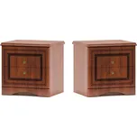 NUBIGENUM noční stolek 2 ks , třešeň + vyzvednutí ZDARMA