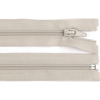 Galanterie Spirálový zip šíře 5 mm délka 90 cm (bundový) - 307 krémová