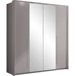 Šatní skříň SAMESTI A, láva/láva +možnost VÝNOSU + vyzvednutí ZDARMA