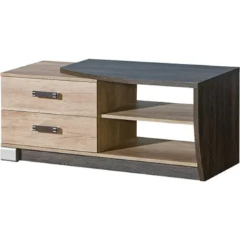 Televizní stolek TV stolek Romero 120 cm levý, dub canyon/arusha