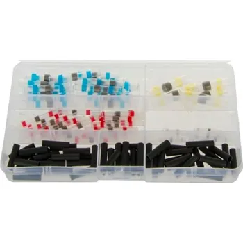 Auto-moto Sada smršťovacích bužírek s cínem 100 ks, Kraft&Dele KD10490