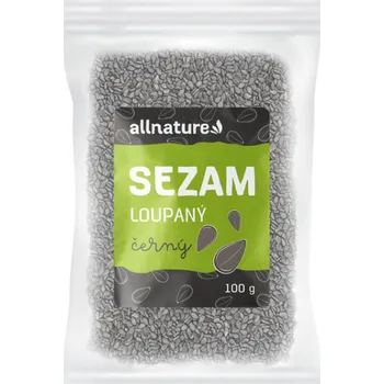 ALLNATURE Sezam černý 100 g
