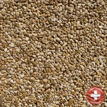 Kamenný koberec Báča Beton Kamenný koberec na podlahu Giallo Mori Frakce: Hrubá (4 – 8 mm), vydatnost setu 1,3 m², Doporučené použití v: interiéru - dvousložková epoxidová pryskyřice