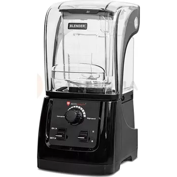 Barová židle Mixér, blender barmanský, pulzní režim, 1,5 l, tlumící kryt, 237x255x455 mm | RESTO QUALITY, RQ-S235