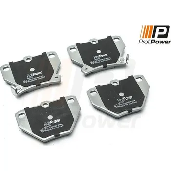 Brzdová destička Sada brzdových destiček, kotoučová brzda ProfiPower 1B2070