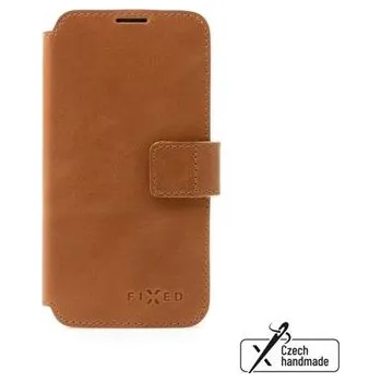 Pouzdro na mobilní telefon FIXED ProFit pro Samsung Galaxy S24 hnědé