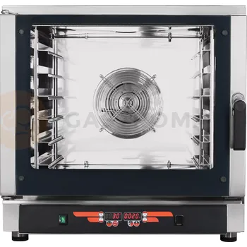 Konvektomat, 6xGN1/1, 6x 600x400 mm, sonda, 9 programů, 7,65 kW, 840x910x830 mm | RESTO QUALITY, FED06