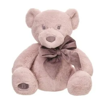 plyšák Miś Roger różowy 26cm